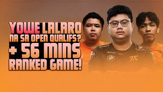 YOWE LALARO NA SA OPEN QUALIFS  56 MINUTES RANKED WITH CHIEF ARMEL AND KOKZ [upl. by Cirle218]