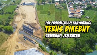 TOL PROBOLINGGO BANYUWANGI TERBARU  KEBUT JEMBATAN TOL [upl. by Gavra935]