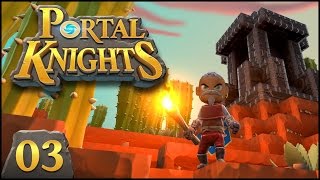 Portal Knights 03  Es heißt Kaktusse Gameplay German Deutsch Lets Play [upl. by Longan391]