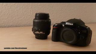 Review  Nikon D5100 DSLR  Nikon Nikkor 1855mm f3556 G Lens [upl. by Mattox]