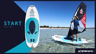 START  The Most Stable Beginner Windsurfing Board [upl. by Bonacci]