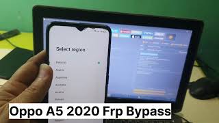 Oppo A5 2020 Frp Bypass With Unlock Tools In 1 Click [upl. by Reniar]