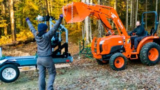 Assembling our Woodland Mills HM126 Woodlander XL portable sawmill [upl. by Brindle]