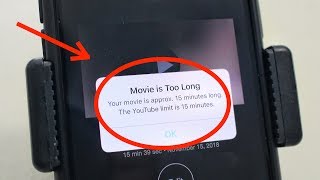 How to Upload iMovie Videos Longer Than 15 Minutes [upl. by Mackey]