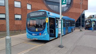 RARE Ride on Metrobus Volvo B7RLE Eclipse 2  6016 BU14 EFT  Route 400 [upl. by Shaun]