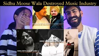 Reaction On  Sidhu Moose Wala Destroyed Music Industry  Sidhu Moose Wala Reaction  Beat Blaster [upl. by Anatnahs762]