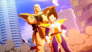 The Saiyans arrived Dragon Ball Z Kakarot 5 Hard [upl. by Yznil]