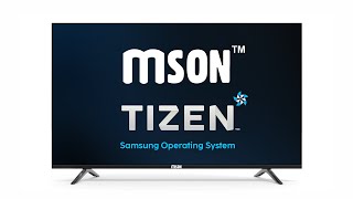 MSON with tizen OS samsung operating System [upl. by Laehpar561]