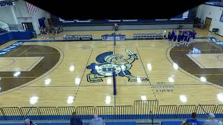 University of Dubuque vs Clarke University Womens College Volleyball [upl. by Brady86]