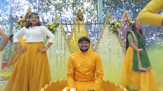 Best Wedding Dance By sisters  Brothers Wedding  Haldi  2023  By [upl. by Neetsirhc141]