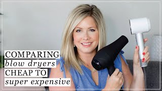 Comparing Blow Dryers cheap to SUPER expensive [upl. by Ezekiel738]