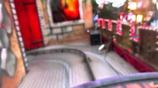 Train fantôme Thriller onride Fete foraine dOradour sur Vayres 2015 [upl. by Itsirk]