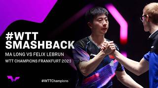 Ma Long vs Felix Lebrun  WTTSmashback  WTT Champions Frankfurt 2023 [upl. by Picker]