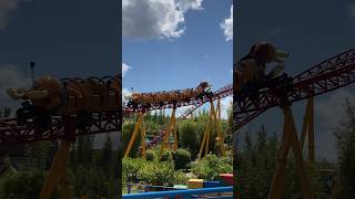 Slinky Dog Dash  Launch Coaster  Disney’s Hollywood Studios  Roller Coaster  First Launch [upl. by Repsag]