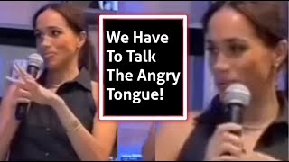 Meghan Markle Bookstore Oprah Tongue Weirdness [upl. by Wearing]