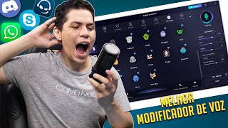 INCRÍVEL Programa Para Mudar Voz com IA MELHOR MODIFICADOR DE VOZ PARA YOUTUBERS E STREAMERS [upl. by Scarlet]