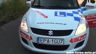 Egzamin praktyczny WORD Łódź  wszystkie światła Suzuki Swift [upl. by Brufsky]