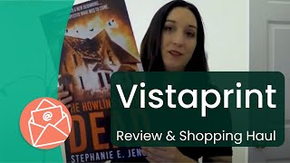 Vistaprint Review  Shopping Haul [upl. by Suilienroc]