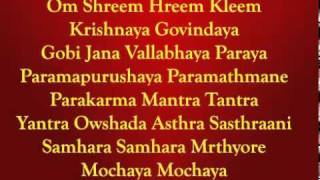 Sri Sudarshana Mantra Different By Krishna [upl. by Nanreh311]