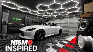 Transforming My TRASHED Garage Into A SHOWROOM Style DREAM Garage in 10 mins [upl. by Itraa353]