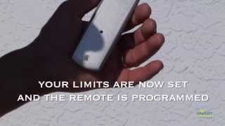 Setting Limits On Somfy amp Simu Motors HD [upl. by Nnayllas146]