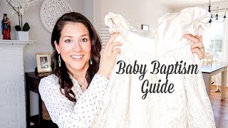 Infant Catholic Baptism Guide for Parents amp Godparents gown traditions party gifts [upl. by Gnanmas]