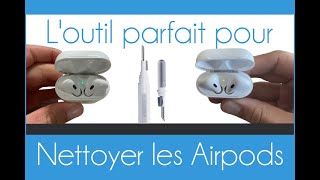 Comment nettoyer nimporte quels Airpods  boitier de charge [upl. by Ettelloc]