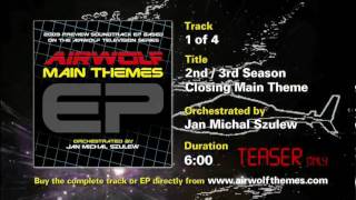 AIRWOLF Main Themes EP Track 1 of 4 Music Score Video [upl. by Suravart834]