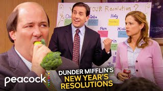 The Office  Dunder Mifflin Ruins Pam’s New Year’s Resolution Board [upl. by Hermon]