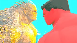 Red Hulk vs Abomination Supercharged Furious Battle in HighOctane Overdrive at Peak Performance [upl. by Kattie837]