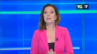 In diretta il TgLa7 delle 1330 del 14062024 [upl. by Adnuahsar]