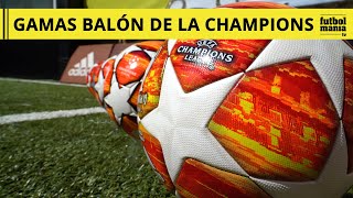 Gamas Balón de la Champions [upl. by Ahtar]