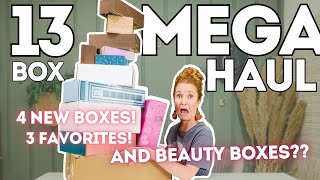 Monthly Subscription Boxes  September 2023  Mega Unboxing of Subscription Boxes [upl. by Hedvige]