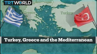 The TurkeyGreece Mediterranean dispute explained [upl. by Sedgewinn941]