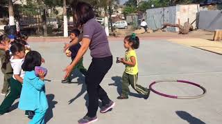 Actividad didáctica para preescolar de educación física “costalitos al aire “ [upl. by Whitson441]