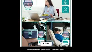 Revolutionize Your Meals with the Versatile Electric Lunch Box [upl. by Aiyn15]