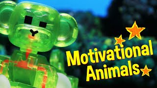 Motivational Animals  Stikbot Central Originals [upl. by Alleunam928]