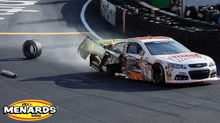 ARCA Official Highlights Bushs Beans 200 at Bristol Motor Speedway [upl. by Ahsinik]