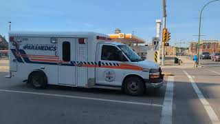 Moose jaw ems 2003 responding [upl. by Htabmas]