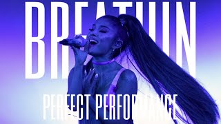 ariana grande  breathin swt perfect performance [upl. by Rramaj]