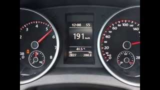 MK6 GTI LAUNCH CONTROL AND TOP SPEED 0  255 STOCK [upl. by Namurt173]