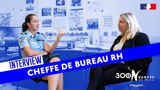 INTERVIEW  CHEFFE DE BUREAU RH DE LA GENDARMERIE NATIONALE [upl. by Atnovart361]