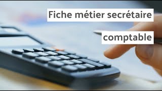 Officéo  Secrétaire comptable fiche métier [upl. by Lydia]