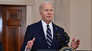 ‘Critical act’ Biden pleads House to pass foreign aid bill [upl. by Teleya]