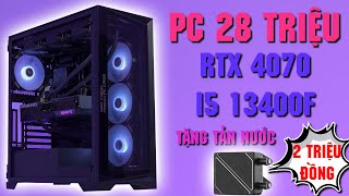 Bộ PC 28 triệu tích hợp RTX 4070 dành cho người hướng nội [upl. by Notlok]