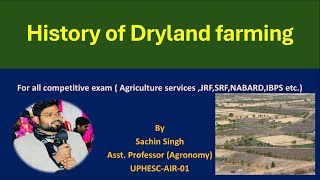 History of Dryland Agriculture agriculture agronomy dryfarming icar ars [upl. by Jillie197]