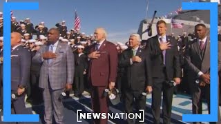 Michael Strahan anthem ‘controversy’ is ‘hypocrisy’ Army colonel  Dan Abrams Live [upl. by Tresa926]