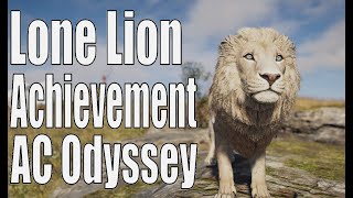 Lone Lion Achievement  Assassins Creed Odyssey DLC [upl. by Martynne616]