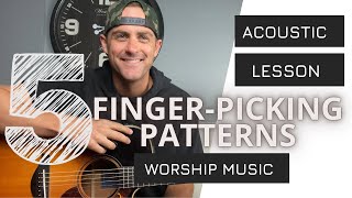 5 Fingerpicking Patterns for Beginners  Chords in the Key of G [upl. by Prospero266]