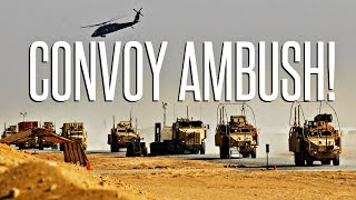 ARMED CONVOY AMBUSH  ArmA 3 [upl. by Bumgardner]